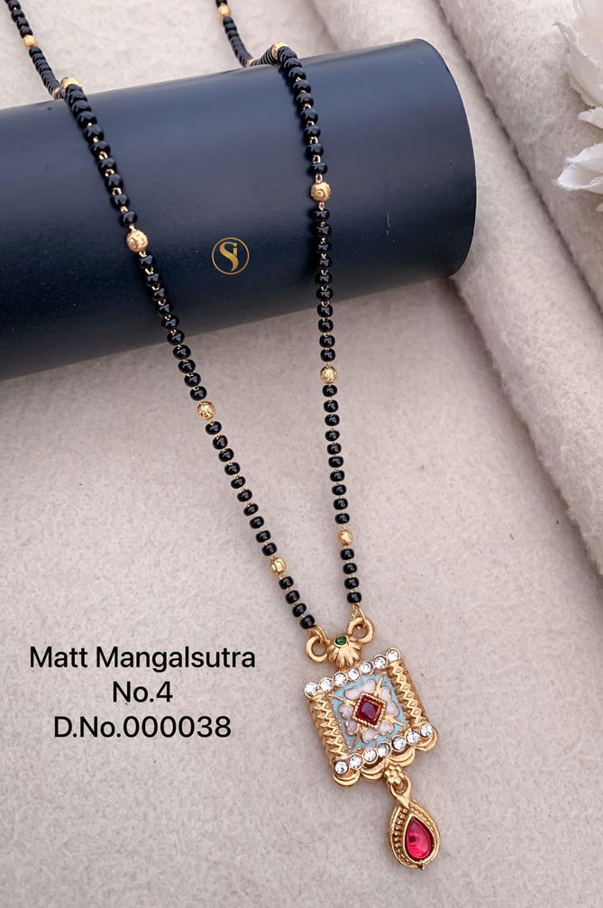 4 MH Daily Wear Matte Mangalsutra Manufacturers
